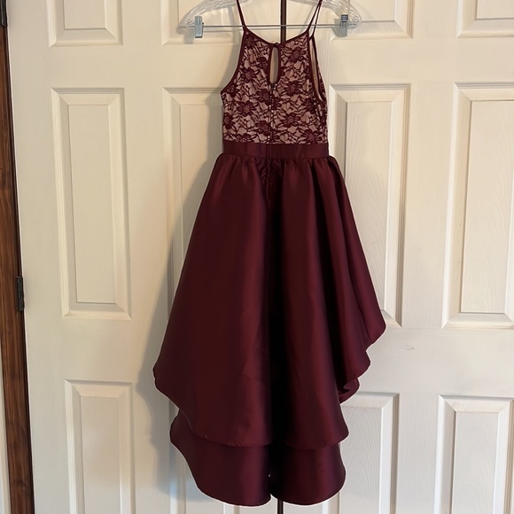 Youth Formal Hi-low Dress - Picture 3 of 10